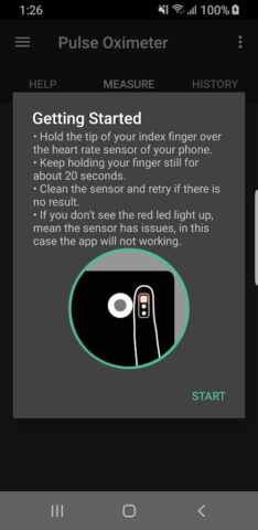 Pulse Oximeter — Beat & Oxygen для Android — скриншот 5