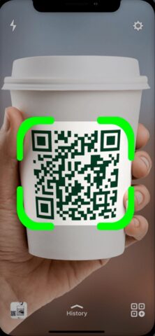 QR code & штрих код сканер для iOS — скриншот 1