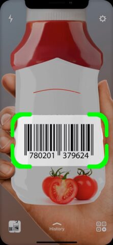QR code & штрих код сканер для iOS — скриншот 2