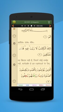 Quran Hindi (हिन्दी कुरान) для Android — скриншот 2