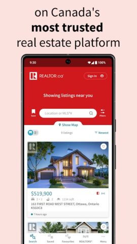 REALTOR.ca Real Estate & Homes для Android — скриншот 2