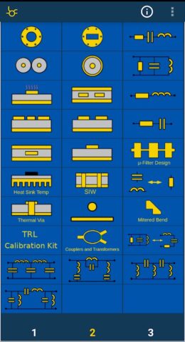 RF & Microwave Toolbox для Android — скриншот 2
