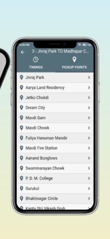 RMTS BRTS Time Table для Android — скриншот 2