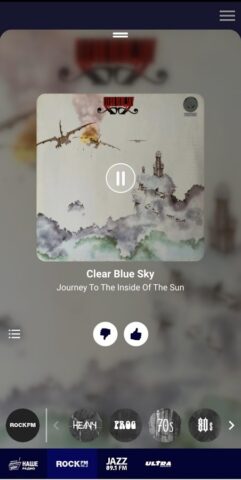 ROCK FM Russia для Android — скриншот 1