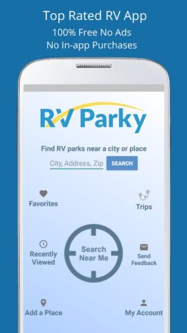 RV Parky для Android — скриншот 1