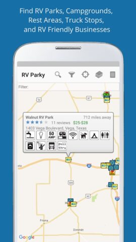 RV Parky для Android — скриншот 2