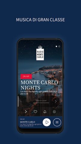 Radio Monte Carlo — RMC для Android — скриншот 1