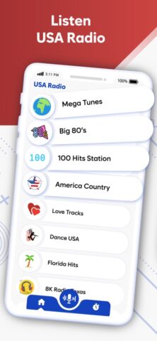 Radio USA — All Radio Stations для iOS — скриншот 1