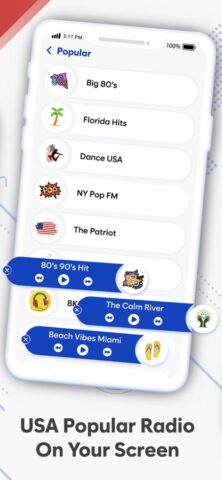 Radio USA — All Radio Stations для iOS — скриншот 2