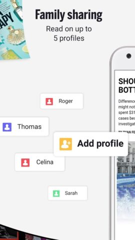 Readly Magazines & Newspapers для Android — скриншот 3
