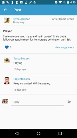 Realm Connect — For Our Church для Android — скриншот 4