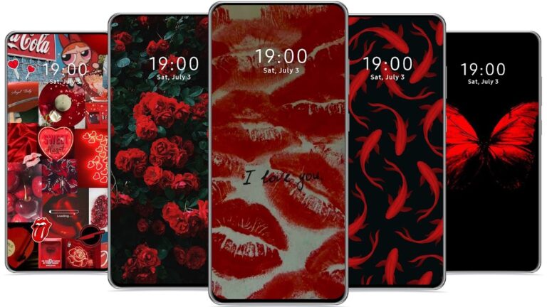 Красные обои для Android — скриншот 3