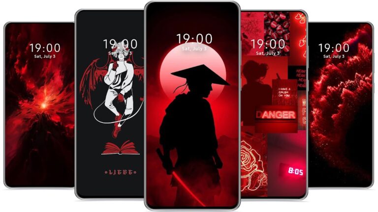 Красные обои для Android — скриншот 4