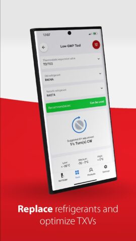Refrigerant Slider для Android — скриншот 2
