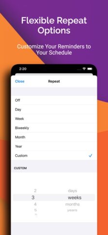 Напоминания и задачи – Beep Me для iOS — скриншот 5