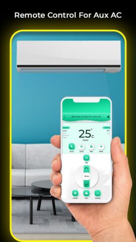 Remote Control For Aux AC для Android — скриншот 3