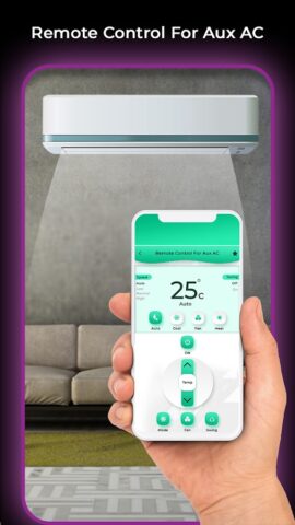 Remote Control For Aux AC для Android — скриншот 5