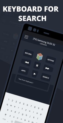 Remotie: пульт для Samsung TV для Android — скриншот 3