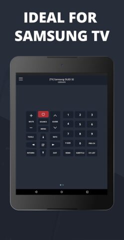 Remotie: пульт для Samsung TV для Android — скриншот 4