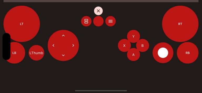 Remote Gamepad — скриншот 2
