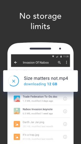 Resilio Sync для Android — скриншот 3