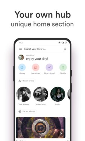 Retro Music Player для Android — скриншот 2