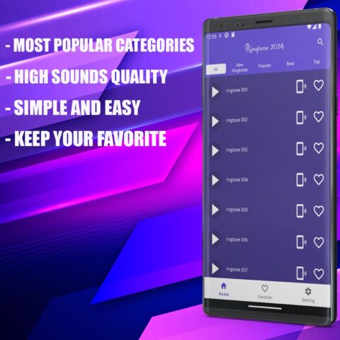 Рингтон 2026– Рингтоны для Android — скриншот 2