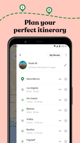 Roadie: road trip planner & rv для Android — скриншот 4