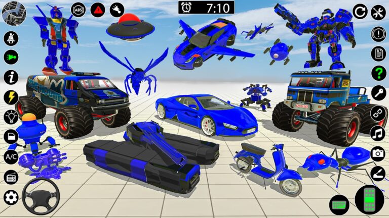 Robot Car Simulator Game — скриншот 1
