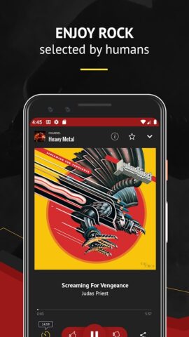 Rock Radio для Android — скриншот 4