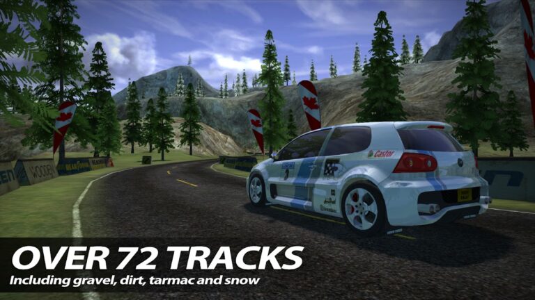 Rush Rally 2 для Android — скриншот 2