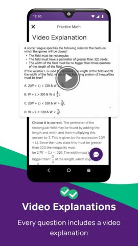 SAT Prep & Practice by Magoosh для Android — скриншот 2