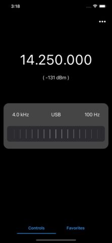 SDR Radio для iOS — скриншот 1