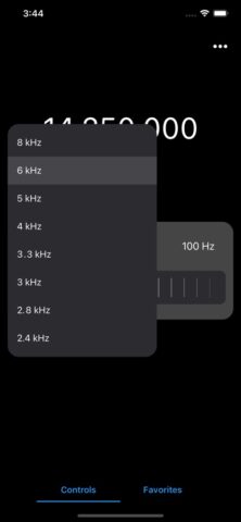 SDR Radio для iOS — скриншот 3