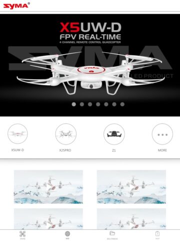 SYMA FLY для iOS — скриншот 2