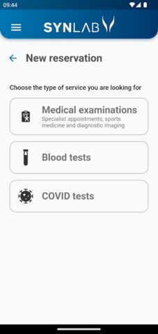 SYNLAB для Android — скриншот 2