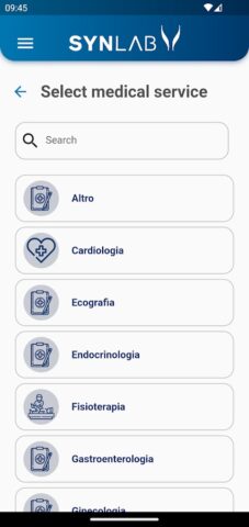 SYNLAB для Android — скриншот 3