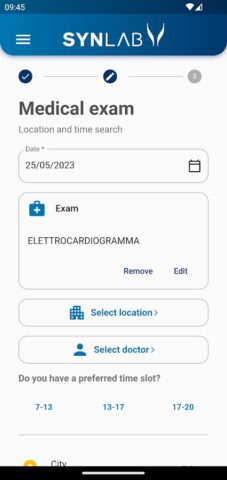 SYNLAB для Android — скриншот 4