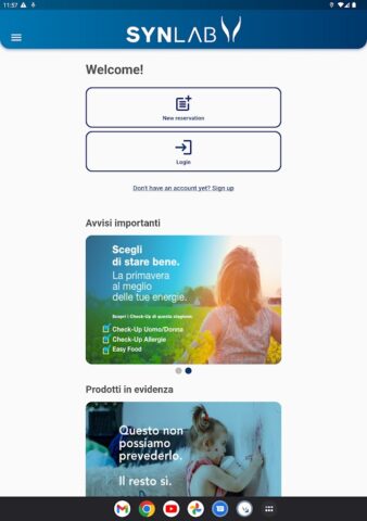 SYNLAB для Android — скриншот 5