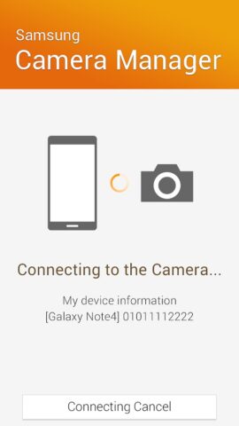 Samsung Camera Manager App для Android — скриншот 1
