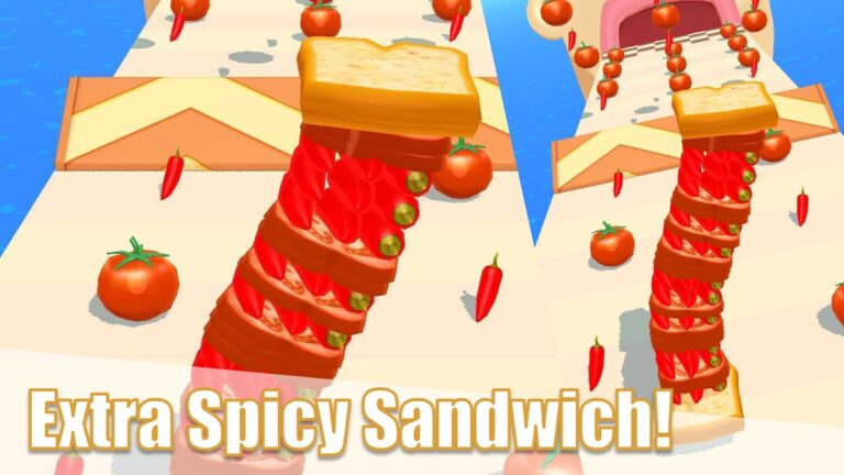 Sandwich Runner для Android — скриншот 3