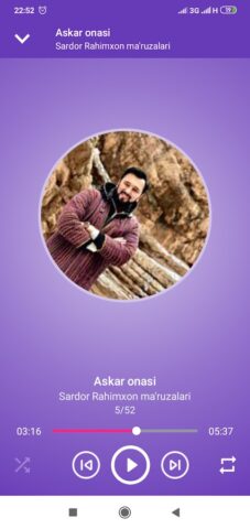 Sardor Rahimxon maruzalari mp3 для Android — скриншот 3