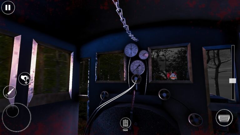 Scary Spider Monster Train Cho для Android — скриншот 3