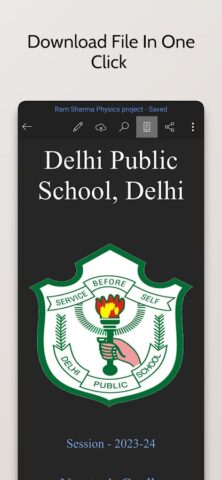 School/College FrontPage Maker для Android — скриншот 5