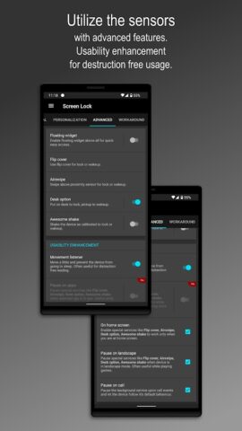 Screen Lock для Android — скриншот 5