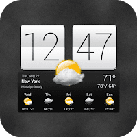Часы и погода Sense V2 Flip для Android