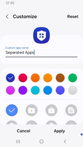 Separated Apps для Android — скриншот 3