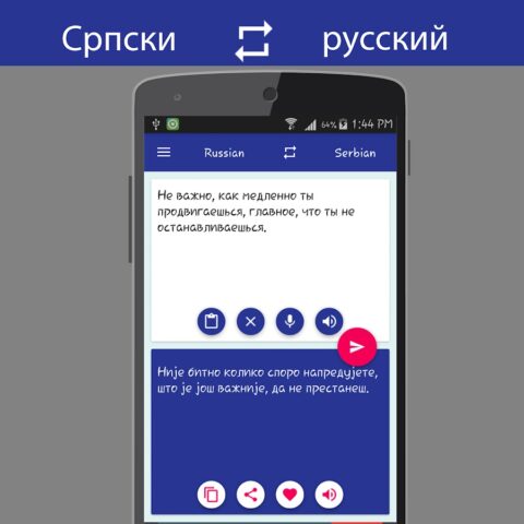 Сербский русский перевод для Android — скриншот 5