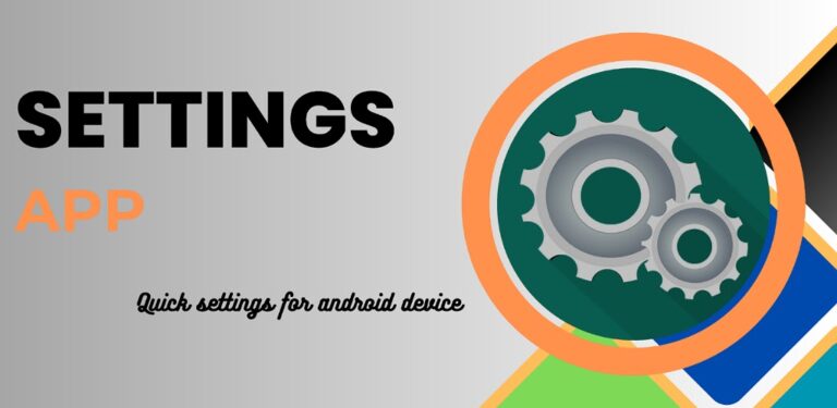 Settings App для Android — скриншот 4