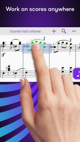 Sibelius для Android — скриншот 3
